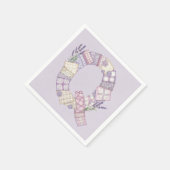 Serviette En Papier Pastel Patchwork, par Natasha Us (Coin)