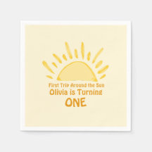 pastel Premier voyage autour du soleil Anniversair