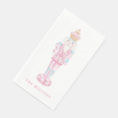 Serviette En Papier Pastel Sweet Holiday Treats Monogram Crest  (Coin)