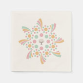 Serviette En Papier Pastel Tree of Life Mandala  (Devant)
