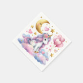 Serviette En Papier Pastel Unicorn (Coin)