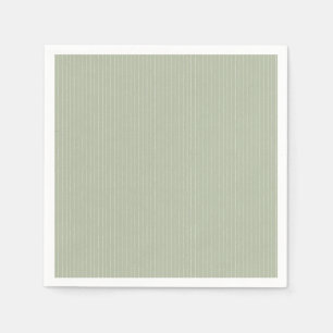 Serviette En Papier Pastel vert.