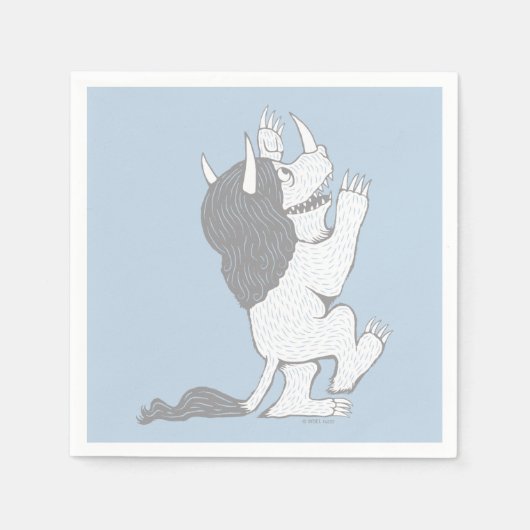 Serviette En Papier Pastel Wild Thing (Devant)