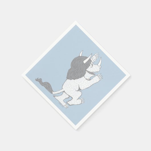 Serviette En Papier Pastel Wild Thing (Coin)