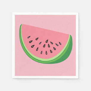 Serviette En Papier Pastèque
