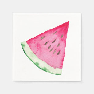 Serviette En Papier Pastèque