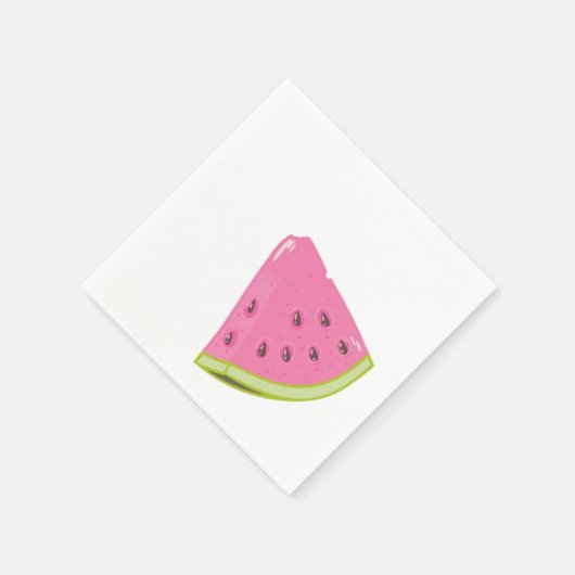 Serviette En Papier Pastèque (Coin)