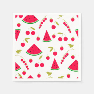 Serviette En Papier Pastèque