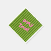 Serviette En Papier Pastèque persolanisée (Coin)