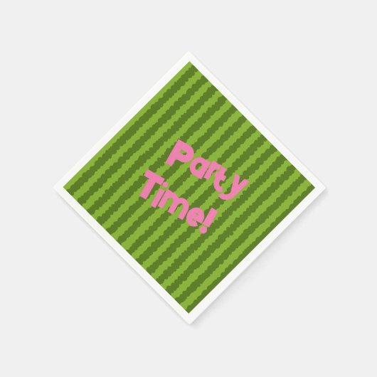 Serviette En Papier Pastèque persolanisée (Coin)