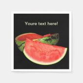 Serviette En Papier Pastèque rouge (Devant)