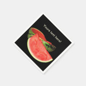 Serviette En Papier Pastèque rouge (Coin)