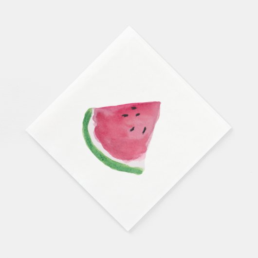 Serviette En Papier Pastèque vert (Coin)