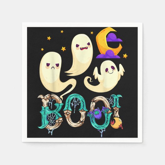 Serviette En Papier Patch 27 du Citrouille des fermes de Haddonfield (Devant)