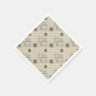 Serviette En Papier Patch beige