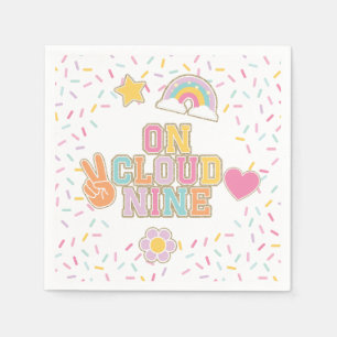 Serviette En Papier Patch Preppy Sur Cloud Neuf 9e Anniversaire