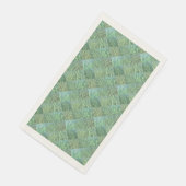 Serviette En Papier Patchwork of Sea Green papier serviettes invités (Coin)