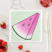 Serviette En Papier Pâte de melon (En situation)