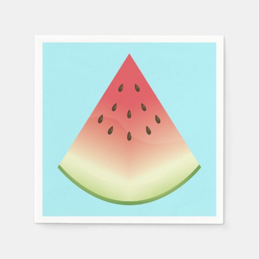 Serviette En Papier Pâte de pastèque (Devant)