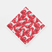Serviette En Papier Pâtes et os dalmatiens (Coin)
