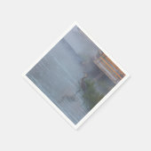 Serviette En Papier Patiemment en attente (Coin)