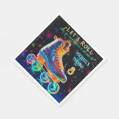 Serviette En Papier Patinage à rouleaux, 8 ans (Coin)