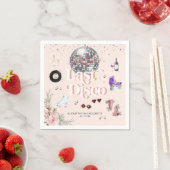 Serviette En Papier Patinage à rouleaux rétro Disco | Bachelorette (En situation)