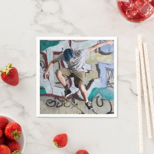 Serviette En Papier Patinage de serviettes papier (En situation)