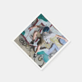 Serviette En Papier Patinage de serviettes papier (Coin)