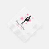 Serviette En Papier Patinage rose Patinage de glace Papier serviettes (Coin)