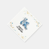 Serviette En Papier Patinage sur glace Anniversaire Napkin, Partie de (Coin)