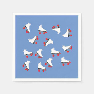 Serviette En Papier Patins à rouleaux