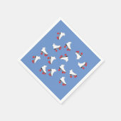 Serviette En Papier Patins à rouleaux (Coin)