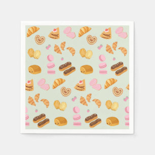 Serviette En Papier Pâtisseries à Paris