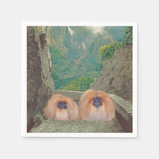 Serviette En Papier Patrimoine (Devant)