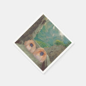 Serviette En Papier Patrimoine (Coin)