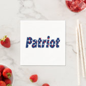 Serviette En Papier Patriote (En situation)