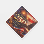 Serviette En Papier Patriotic 250th Anniversary (Coin)
