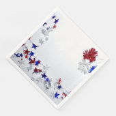 Serviette En Papier Patriotique (Coin)