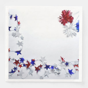 Serviette En Papier Patriotique