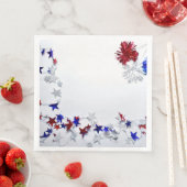 Serviette En Papier Patriotique (En situation)