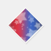 Serviette En Papier Patriotique Stars Papier serviettes (Coin)