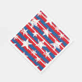 Serviette En Papier Patriotique Stars Papier serviettes (Coin)
