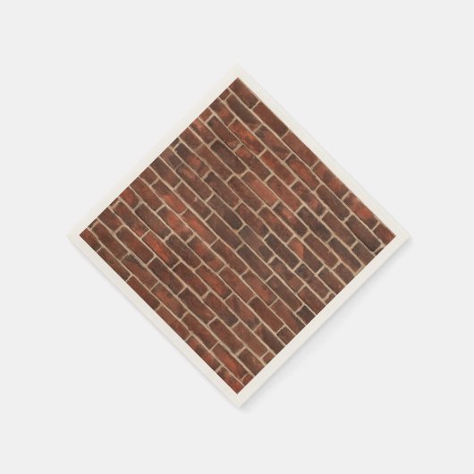 Serviette En Papier Pattern de Brick (Coin)