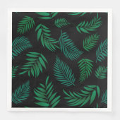 Serviette En Papier Pattern Tropical Leaves (Devant)