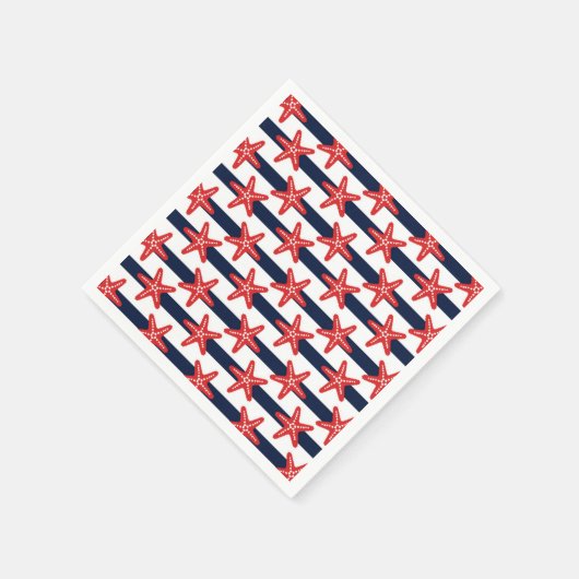 Serviette En Papier Patterns de Stars And Stripes (Coin)
