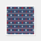 Serviette En Papier Patters bleus (Devant)