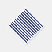 Serviette En Papier Patters bleus et blancs (Coin)