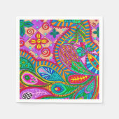 Serviette En Papier Patters de Bohemian (Devant)