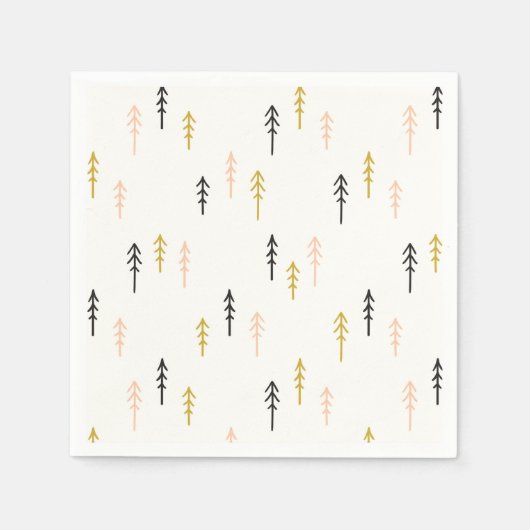 Serviette En Papier Patters de Christmas (Devant)